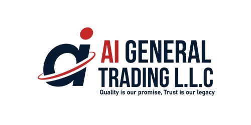 AI General Trading LLC logo with red AI lettering